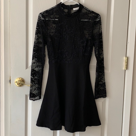 Lulus Lush Socialite Up My Life lace skater dress - Picture 4 of 9